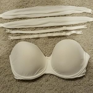 Strapless bra